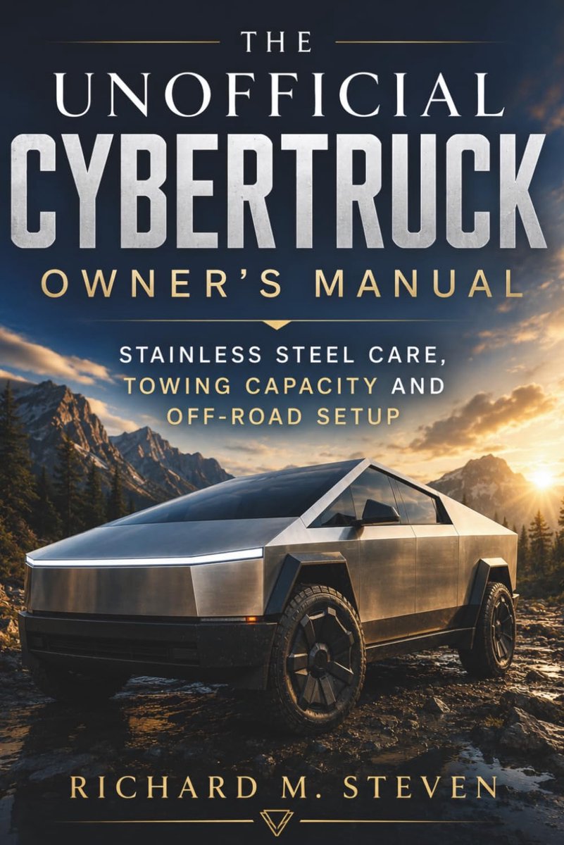 The Unofficial Cybertruck Owner’s Manual: Stainless Steel Care, Towing Capacity and Off-Road Setup - ShopVlot