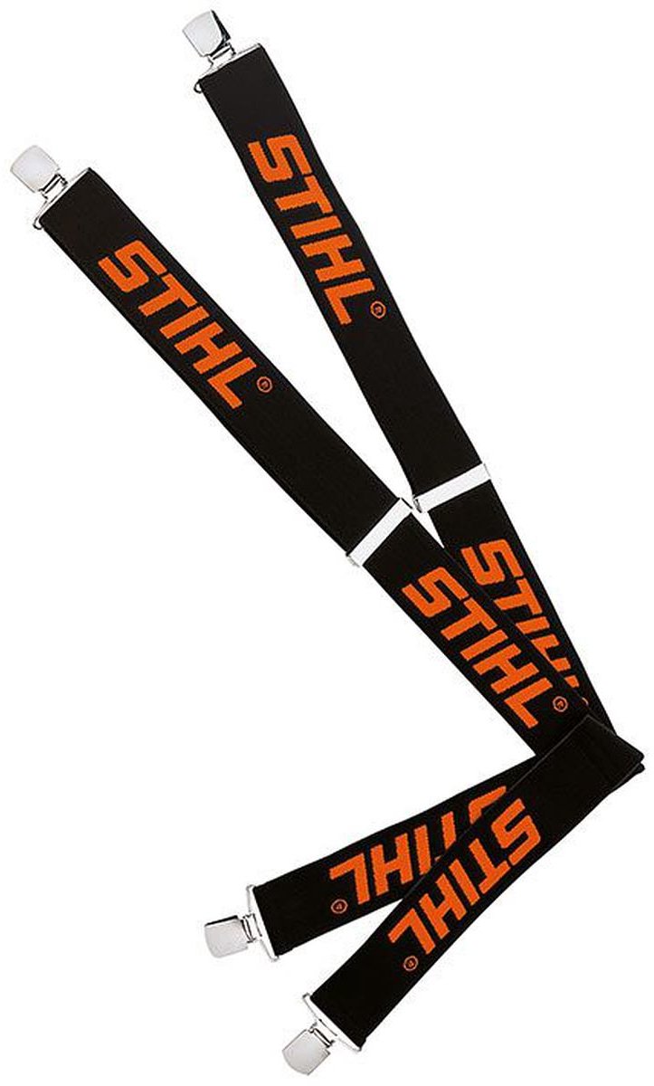 Stihl Profi-Bretels Zwart Metaalclips zonder Kunststofinlay 130cm