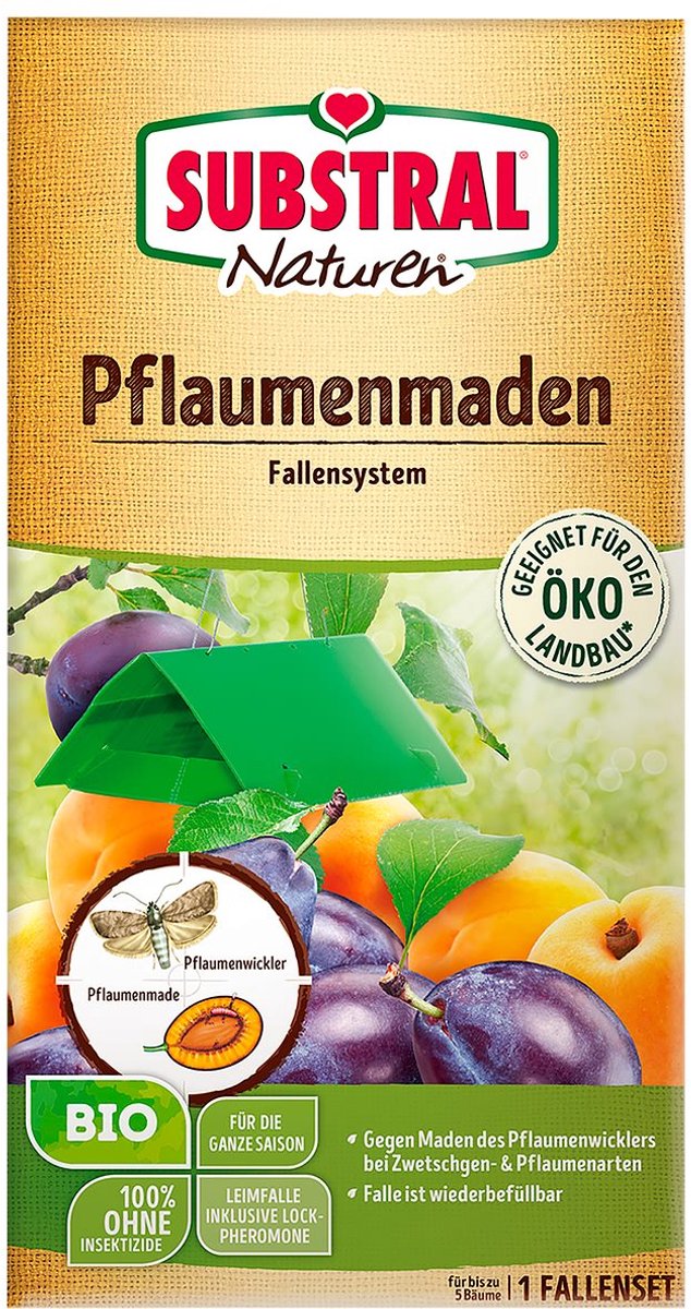 SUBSTRAL Naturen pruimenmadenval - 1 set