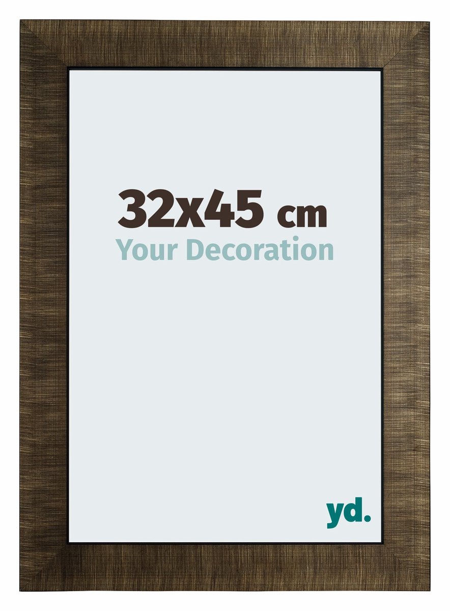 yd. Your Decoration - Fotolijst 32x45 cm - Hout - Champagne Geborsteld - Leeds
