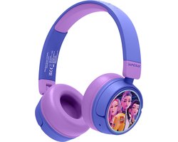 KPop Demon Hunters - Huntr/x - draadloze kinderkoptelefoon - volumebegrenzing - lange batterijduur - microfoon - opvouwbaar - bluetooth