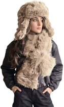 I'm Dutch-Sjaal-Falkert-Fluffy-Soft touch-Warm-Musthave-Naturel-190CMX 15CM