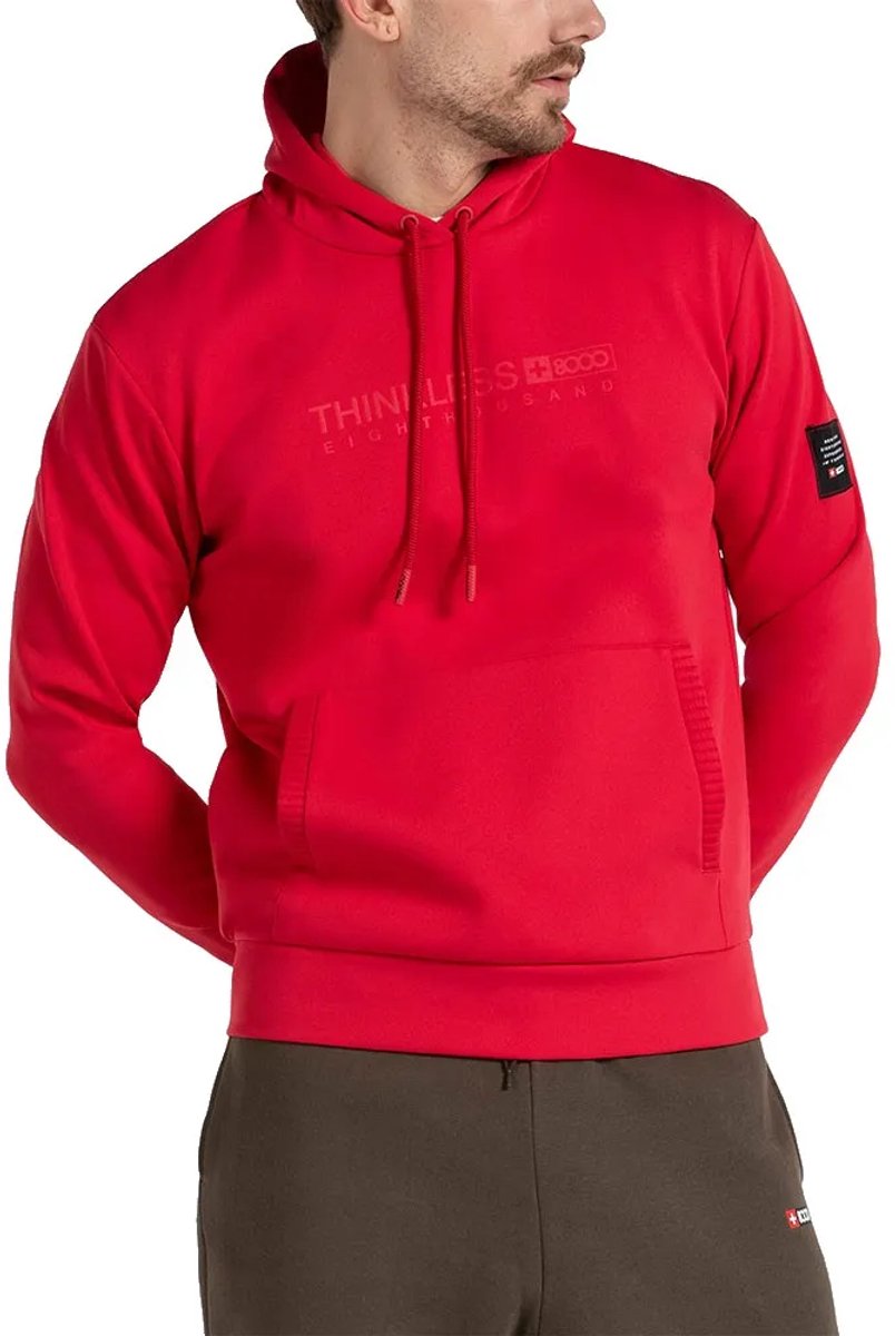 +8000 Arcone Hoodie Rood XL Man