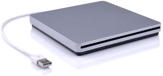 Zolvano® Externe DVD Speler voor Laptop - CD Brander - Plug & Play-Zilver van Zolvano® — afbeelding 2