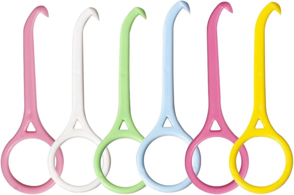 Set van 30 Transparante Beugels, Beugelverwijderaar, Handige Tool voor het Verwijderen van Aligners en Beugels in Zes Kleuren