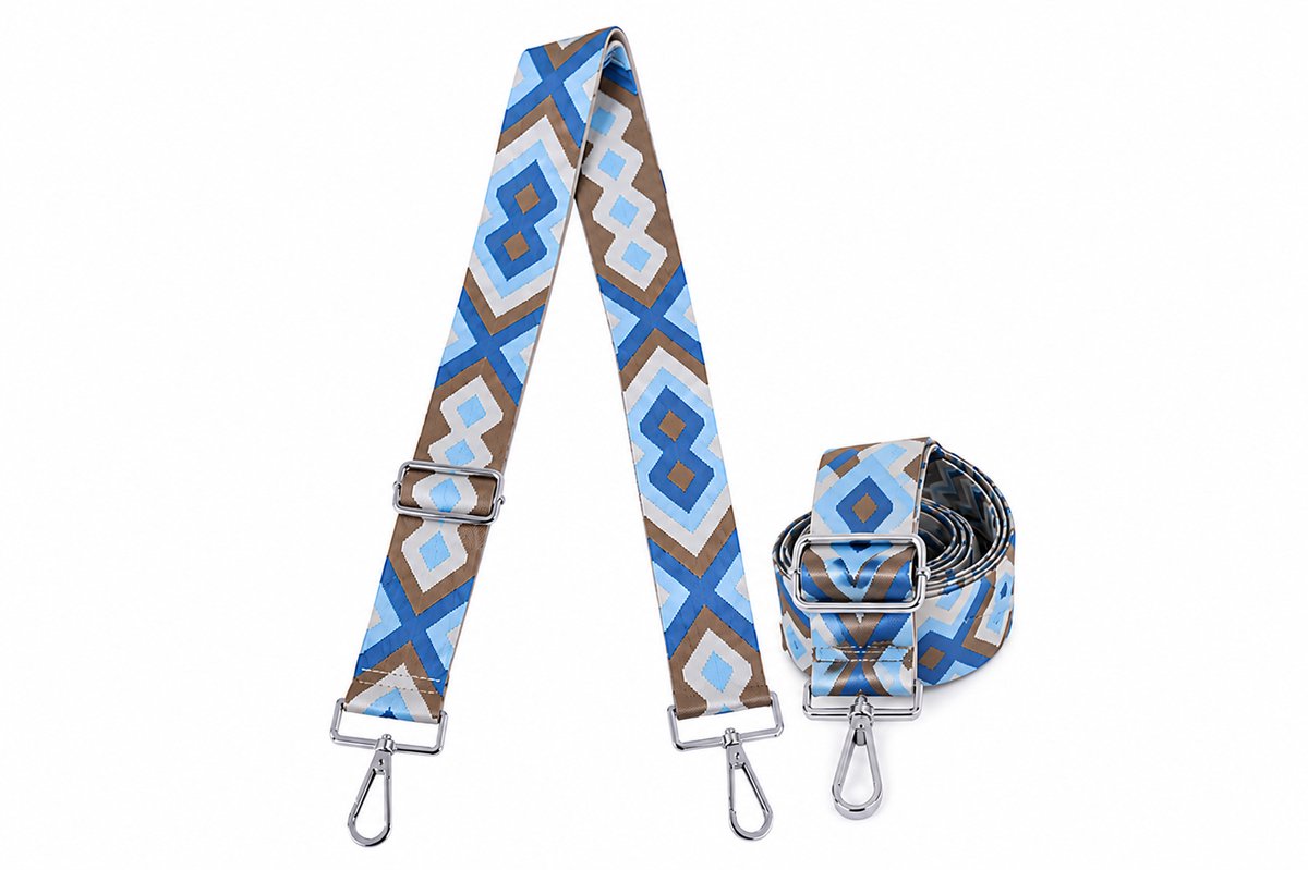 Bag strap - Festival tassenriem - Schouderband - Schouderriem tas - Tassen riem - Tas hengsel - Tassen band - gitaar strap - cameratas band - cross body - verstelbare riem - bag belt - handtas bandje - diversen kleuren