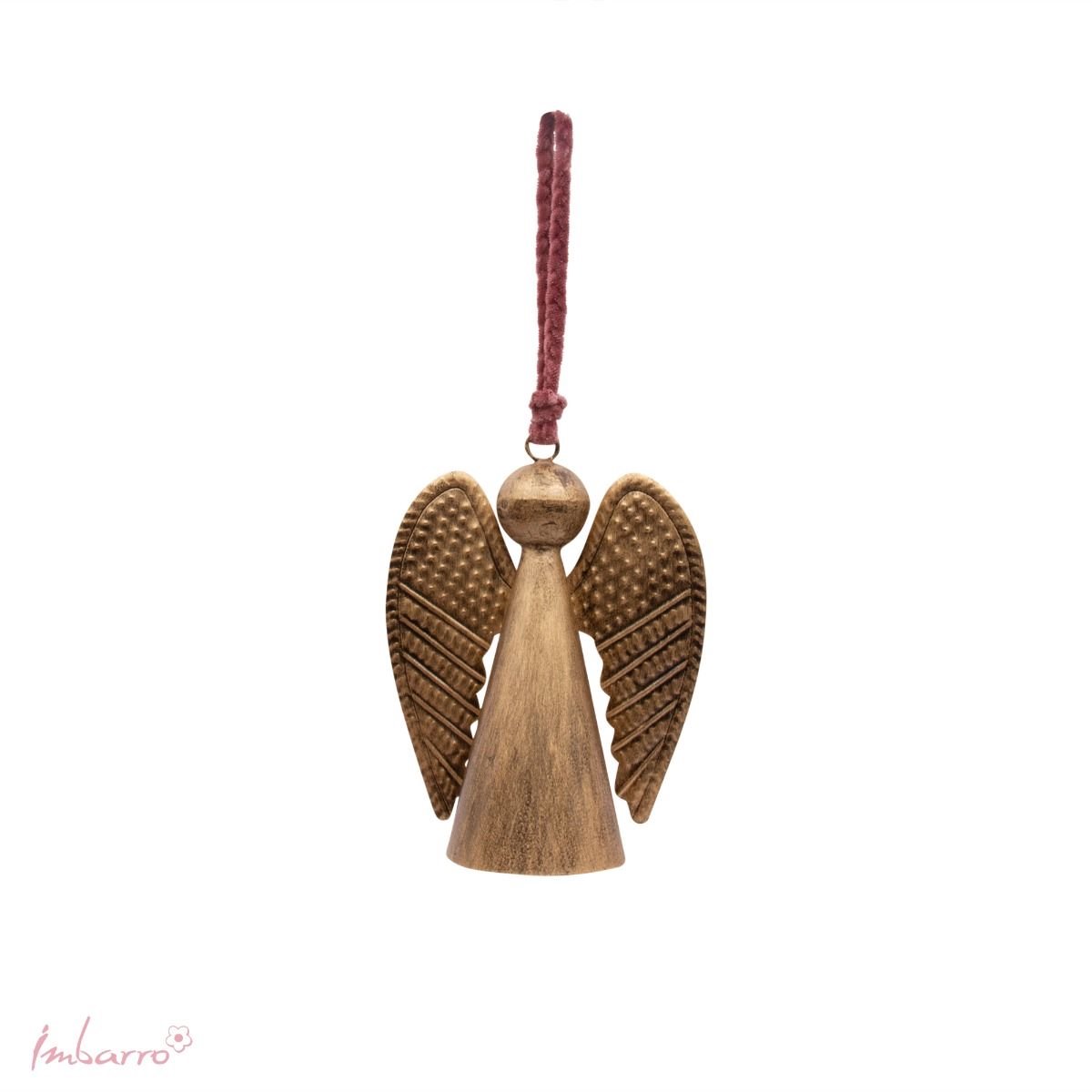 Imbarro Home & Fashion - Engel Pia Rosette - Goud - 23 CM X 16 cm