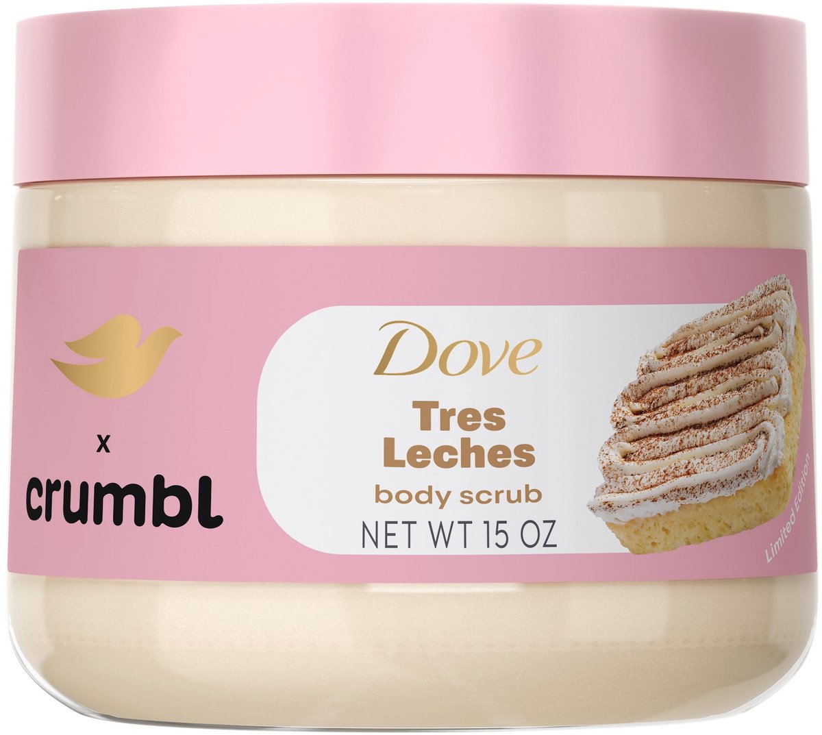 Dove & Crumbl Tres Leches Body Scrub - 425g