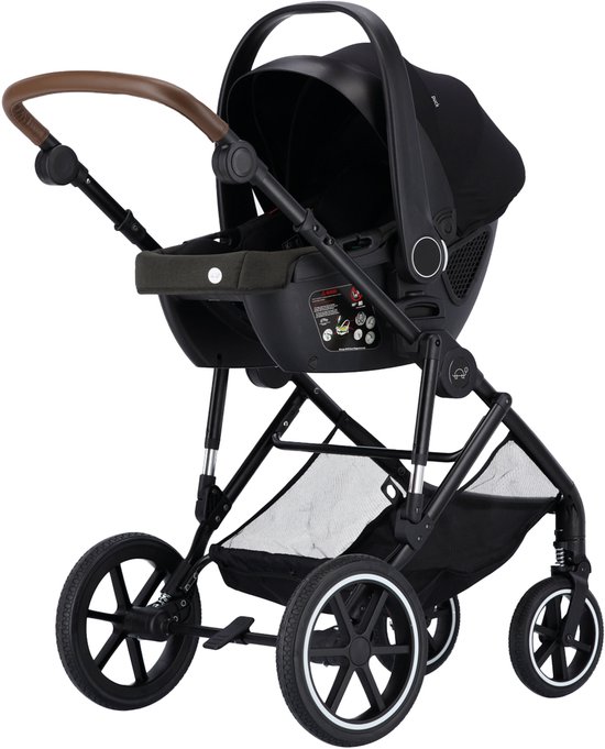 Puck Carl Kinderwagen 3-in-1 - Donkergroen van Puck. — afbeelding 3
