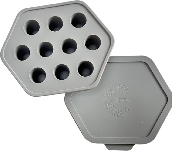 Chewies & More Fruitspeen Set - Taupe Grey van Chewies & More — afbeelding 2