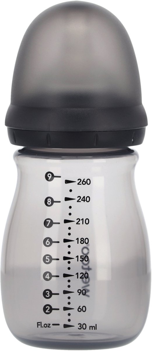 We-Too Fles PP - 260 ml - Black