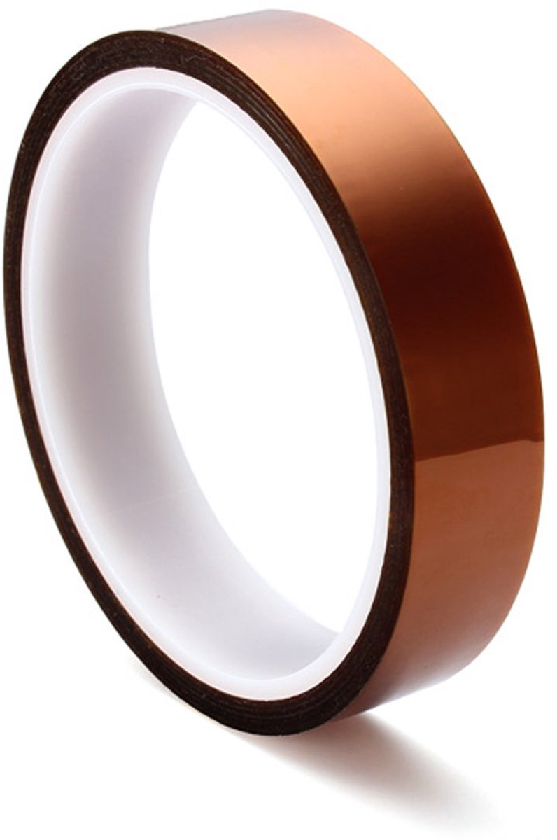 Youmile 5 Maat 5mm 10mm 20mm 30mm 50mm 30m/100ft BGA Hoge Temperatuur Film Hittebestendige Polyimide Kapton Tape Goud - ShopVlot