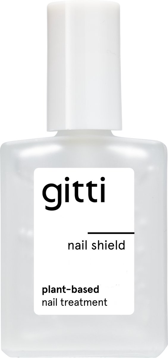 gitti - Nail Shield - Nagelversterker - Versterkende Nagelbehandeling - Voor Zwakke & Breekbare Nagels - Transparant - Vegan