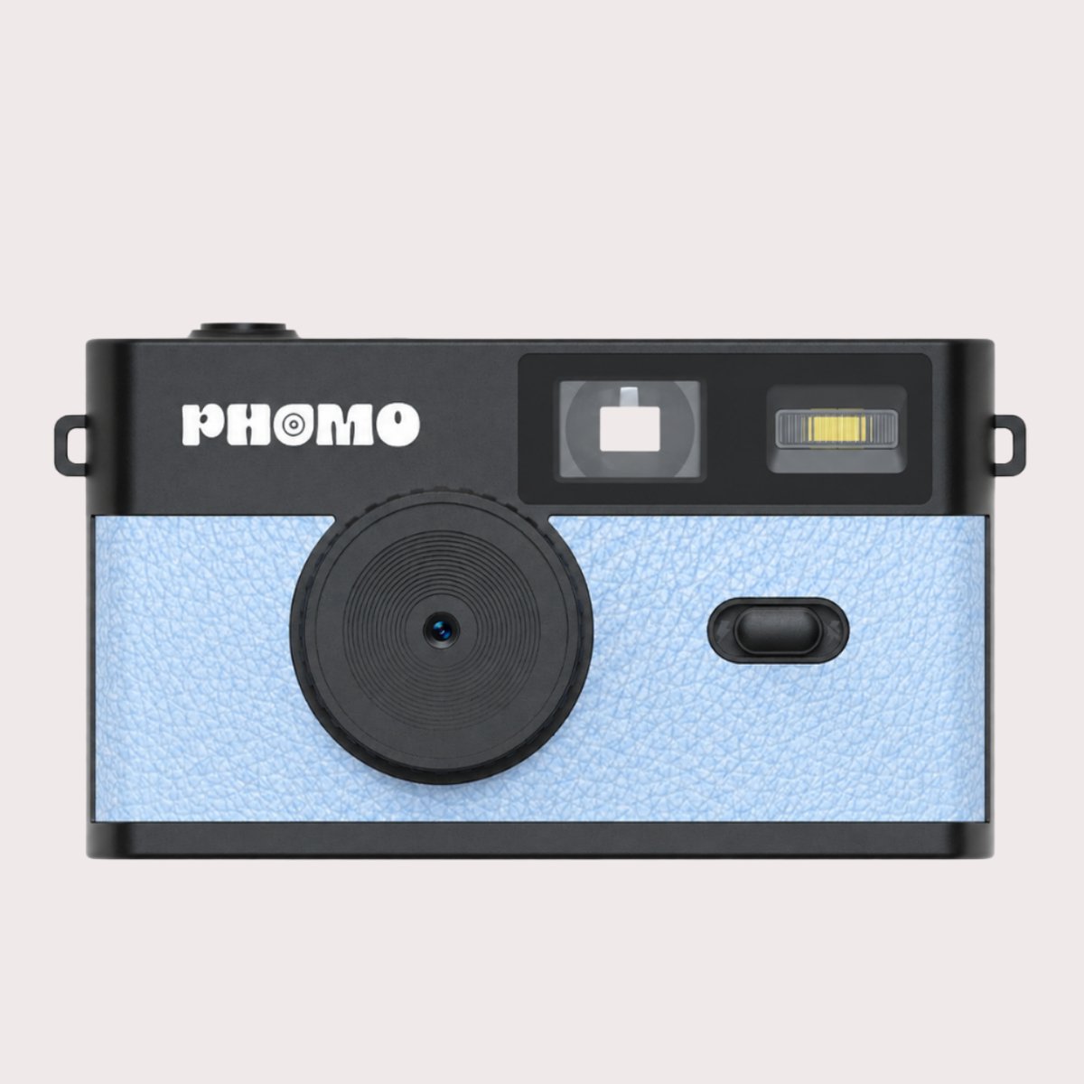 Phomo Digitale Camera - Schermvrije Retro Fotocamera - 8 Megapixel - 2500 Foto's - 4 Ingebouwde Retrofilters - Met Flits - Oplaadbaar via USB-C - Inclusief 8GB SD-kaart - Blauw