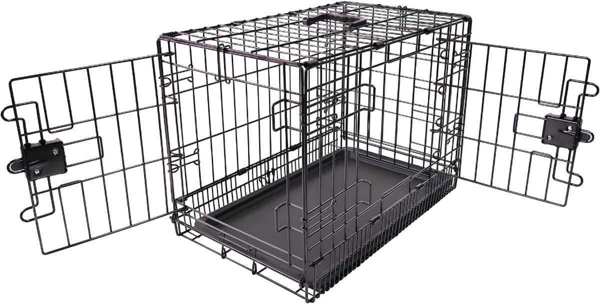SP® Hondenbench - Kleine Maat - Bench voor Honden - Hondenbench Opvouwbaar - Zwart - 56cm x 33cm x 41 cm