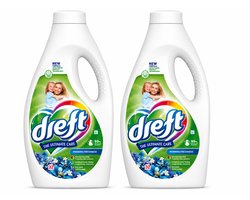 Dreft - Ultimate Care - Vloeibaar Wasmiddel - Gekleurde Was - Ochtendfris - 32 Wasbeurten - 2 Stuks