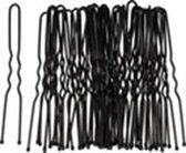 U-pen zwart - Haarschuifje - Haardotspelden – 6 cm – Metalen Haarpinnen 6cm – Zwart – Set van 60 - Knotspelden voor Opsteekkapsels & Knot - Opsteekspelden - Sierpinnen voor Opsteekkapsels - Hair Pins