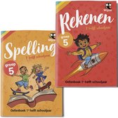 Kickstart Groep 5 - Rekenen en Spelling - Oefenboek Rekenen Groep 5 1e helft - Oefenboek Spelling Groep 5 1e helft - Wijzer over de Basisschool