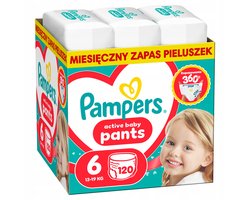 Pampers Active Babybroekje Maat 6 - 120 stuks (13-19 kg)