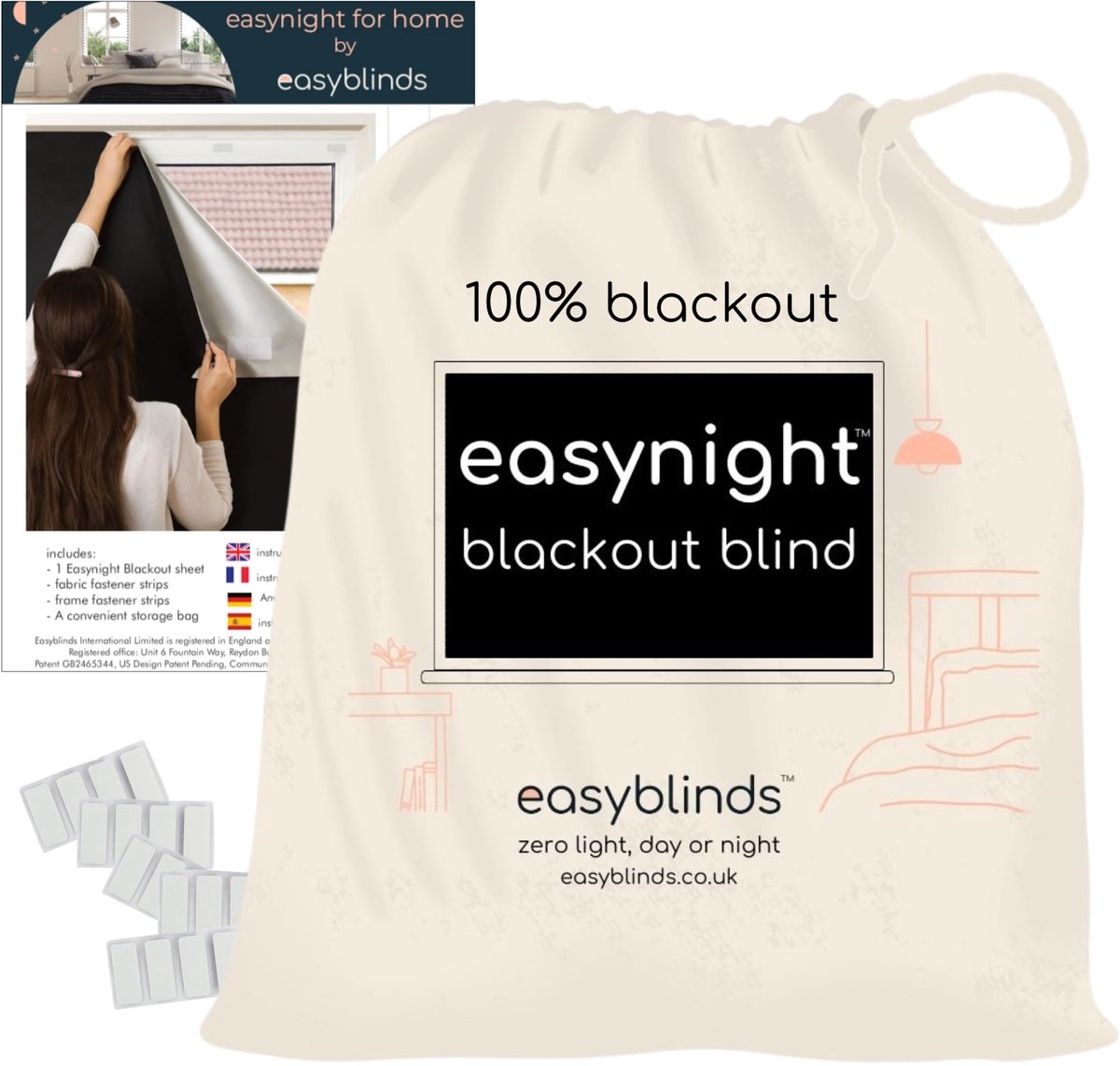 easynight black-out gordijn (zonder zuignappen) - ShopVlot