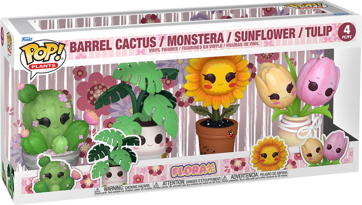 FUNKO POP PLANTS: FLORA 4PK(BF)