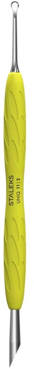 Staleks Pro Bokkenpootje Gummy UNIQ 11 Type 2Y Metaal Yellow