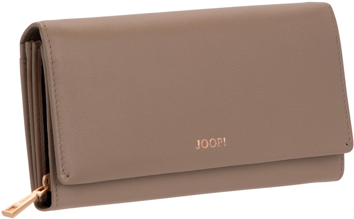 JOOP! Leren portemonnee Sofisticato 1.0 Europa Purse LH11F Tuffet Taupe