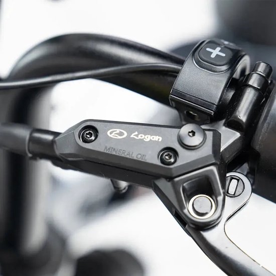 Ebikekopen.com Fatbike S20 Pro - Rijklaar - Lichtgrijs - Special Edition - Hydraulische remmen - 2026/2027 Model - Incl. Slot - Telefoonhouder - Alarmsysteem - Voorrekje - Voetensteuntje - Met Accessoires - Elektrische Fiets - QmWheel — afbeelding 5