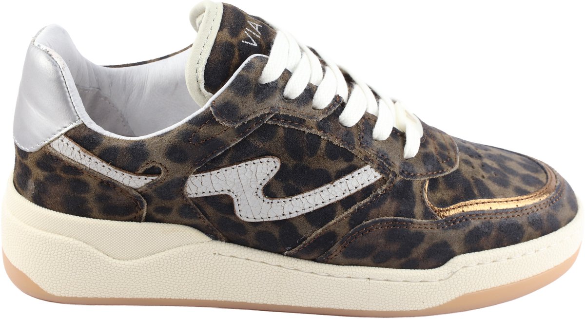 Via Vai - Sam Levi 62026 - Sneakers - bruin kombinatie - 37