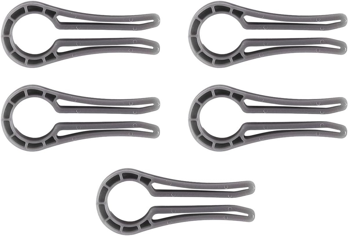 5 Stuks Veiligheidsafdekkingen voor Gasfornuis Knoppen - Plastic Sloten voor Oven Knoppen en Fornuisbeveiliging, Draagbare Veiligheidssteunen