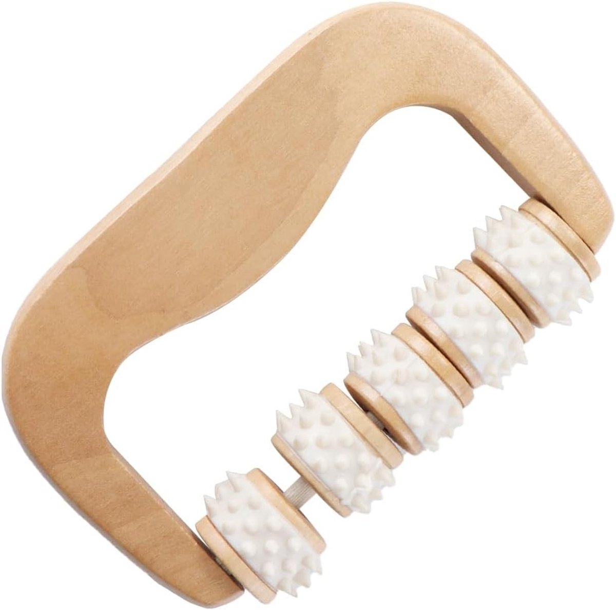 Houten Voetmassage Roller voor Verlichting van Plantar Fasciitis en Acupressuur Massage voor Hiel en Voetboog
