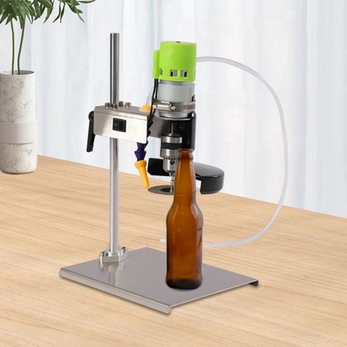 Glazen Flessensnijder - 150 W Vermogen - Puur Koperen Motor - Geluidsarm - DIY Gereedschap - Voor Creatieve Thuisprojecten