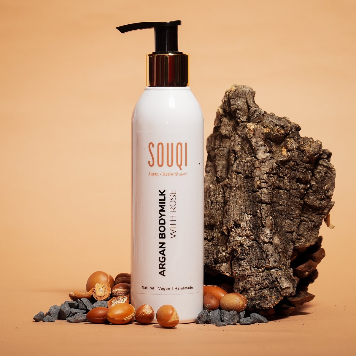Souqi Argan Bodymilk met Musk 200ml - Hydraterende Bodylotion