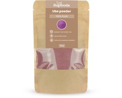 Ube poeder 100% puur - 50 g - Filipijnse paarse yam (Dioscorea alata) - Ongezoet - Voor latte en bakken