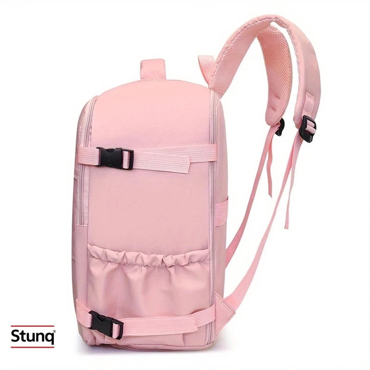 Stunq® Roze Reistas met Schoenencompartiment en Laptopvak