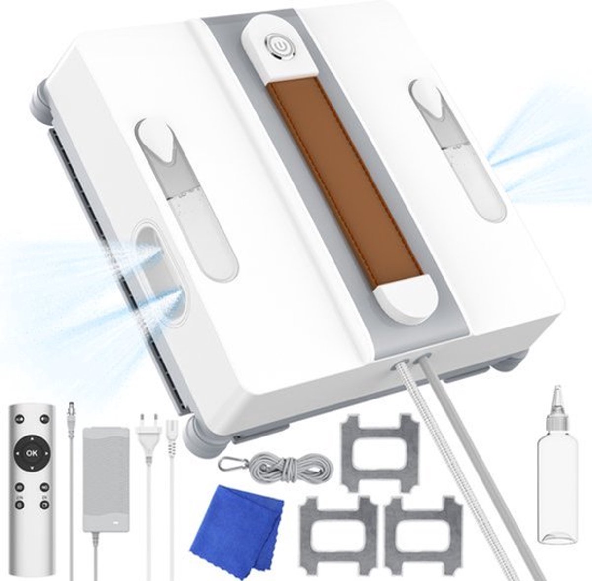 Ruitenreiniger Robot - 3200PA Zuigkracht - 72 W Vermogen - 50 ml Watertank - ABS Materiaal - Elektrisch Voor Thuisgebruik