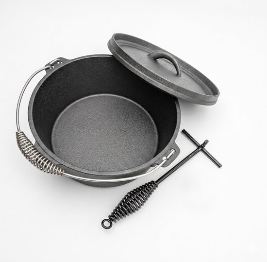 MET dutch oven-M.T.C© Deelbare-Driepoot-3poot-kookstatief-statief-tripod- -BBQ — afbeelding 2