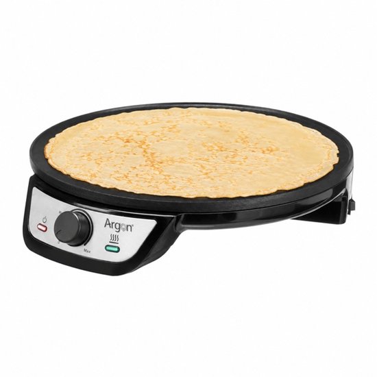Pannenkoekenmaker Argon Zwart 1200 W — afbeelding 4