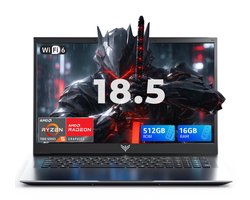 ACEMAGIC AX18Pro 18.5 inch Gaming Laptop - ΑΜD Ryzen 5 7430U Prozessor(tot 4,3 GHz) - 16GB DDR4 RAM 512GB SSD - Widows11 Pro - WIFI6 - Grijs
