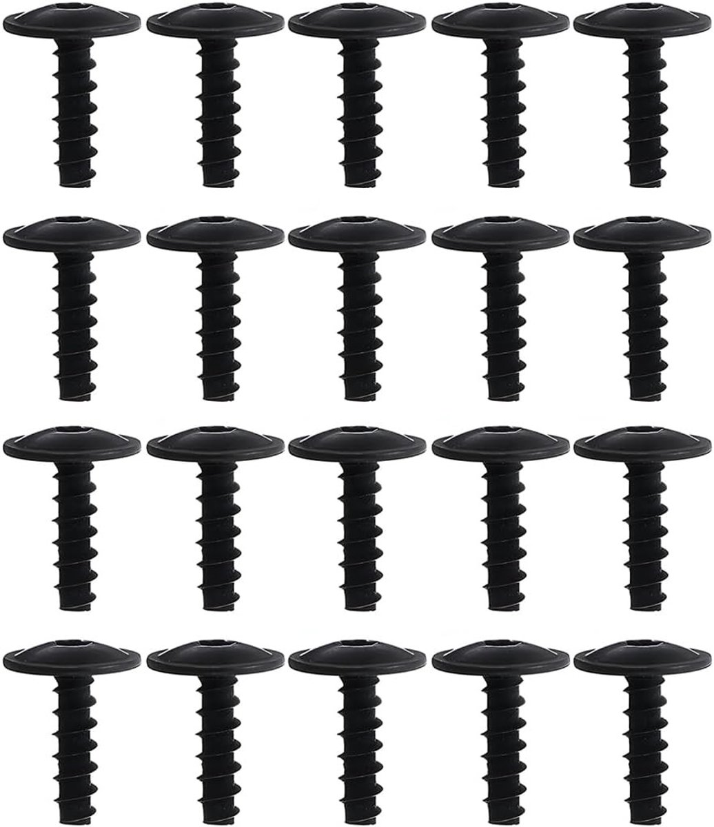 Set van 20 M5 x 16mm Zelftappende Schroeven voor Auto, Carrosserie, Bumper en Motorbescherming