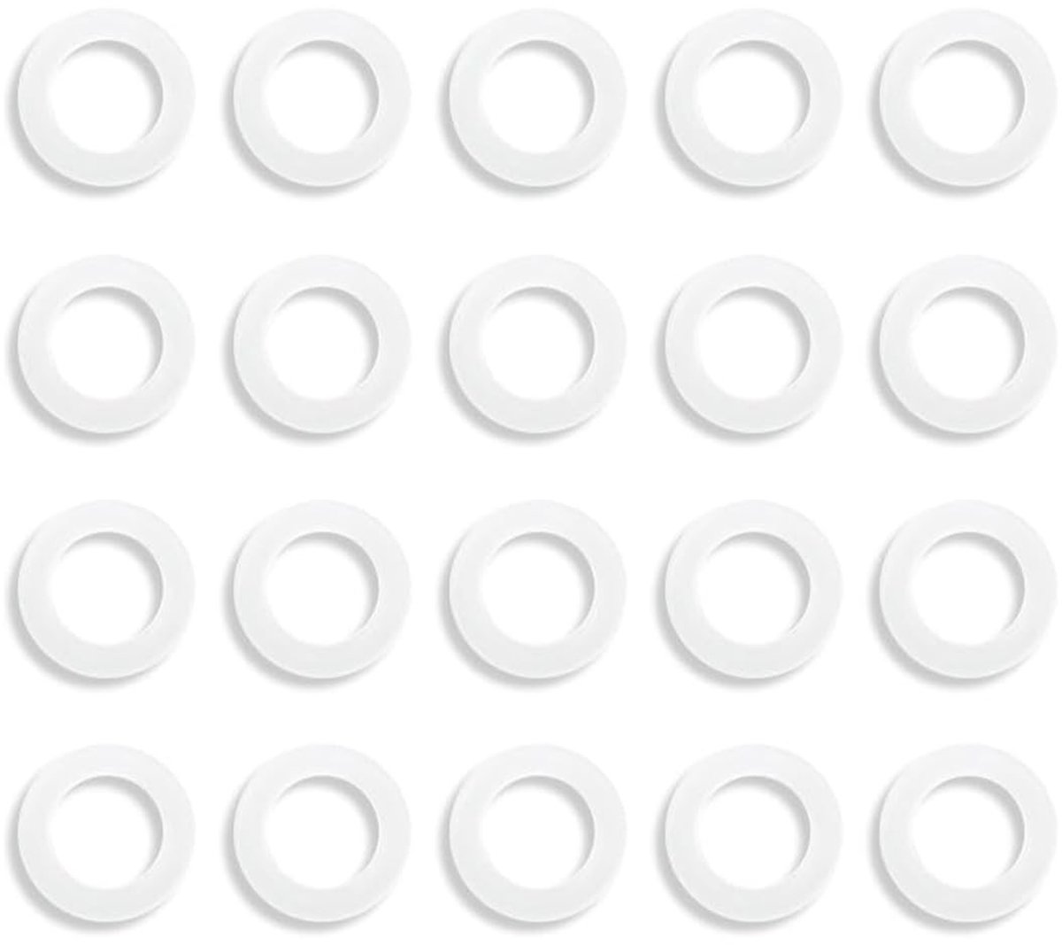 200 Stuks O-ring afdichtingen voor schakelaars en toetsenborden, universele transparante dempers, duurzaam en flexibel, ideaal voor gaming en mechanische toetsenborden