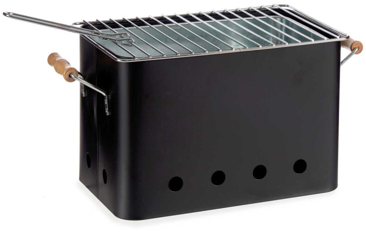 Barbecue Draagbare Met handvatten Ijzer (20,5 x 20,7 x 32 cm)