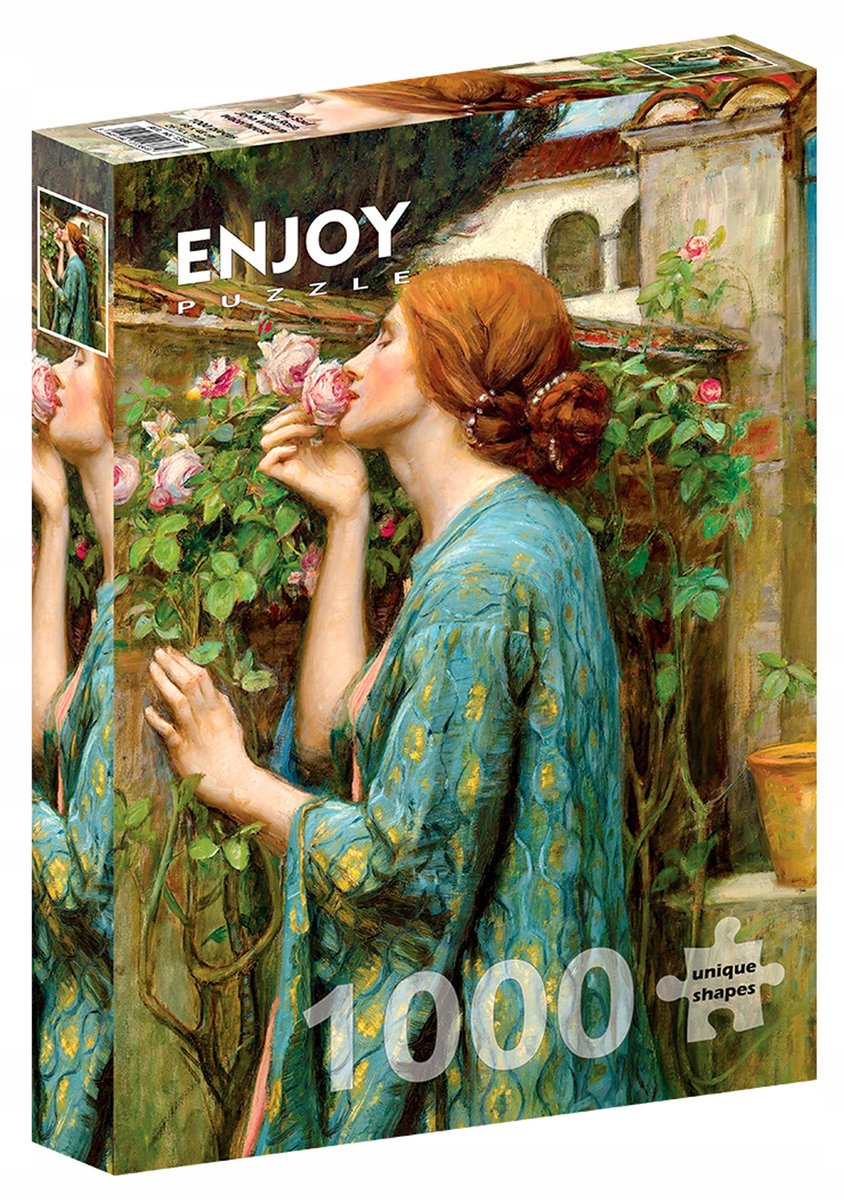 Enjoy Puzzel 1000 Stukken: De Geur van Rozen, John William Waterhouse