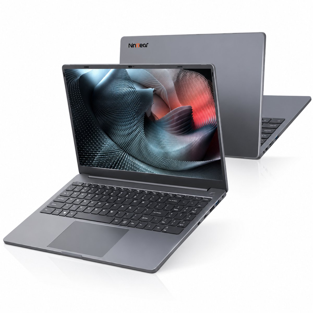 Ninkear A15 Air Laptop 15,6 Inch – AMD Ryzen 5 3500U – 16GB RAM – 512GB SATA SSD – Vega 8 – Windows 11 – Licht & SnelWerk Studie Dagelijks Gebruik – 15,6 Inch – Snelle Prestaties – Zilver