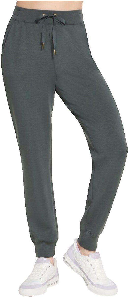 Skechers Skechluxe Elevate Jogger Pant, Vrouwen, Groen, Broek, maat: L