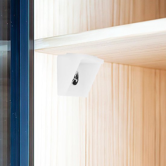 24 Stuks Planksteunen en Vloersteunen voor Kasten, Ideaal voor Opbergrekken en Meubels — afbeelding 4