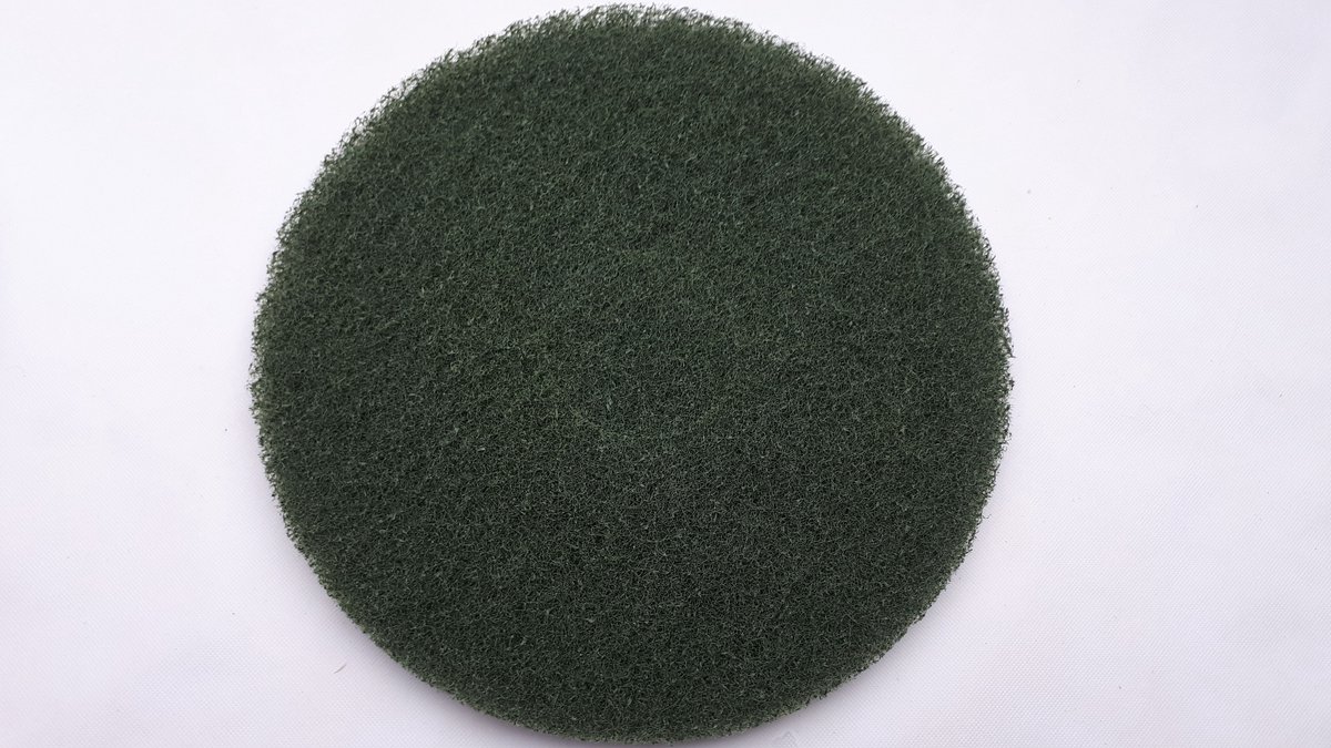Vloerpad groen 40 cm - 16 inch - 1 stuk