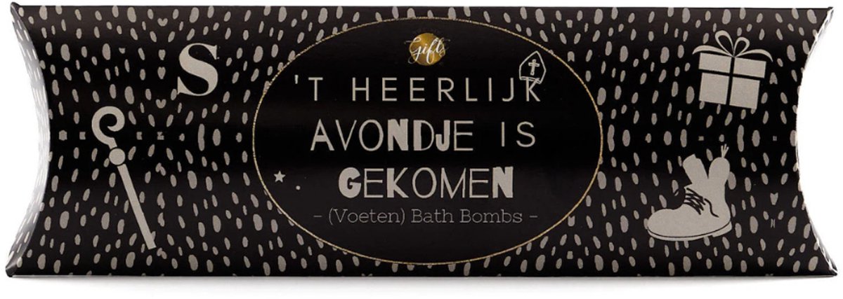 Sint-geschenkset-sinmterklaas-schoencadeau-voeten bad-badbruisballen-6 stuks