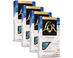 L'Or Destinations Santorini Sunset - Multipack - 40 (4x10) Koffiecups Compatibel met Nespresso Coffee Machine