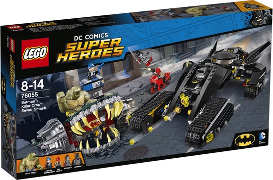 LEGO DC Comics Super Heroes Batman: Killer Croc rioolravage 76055